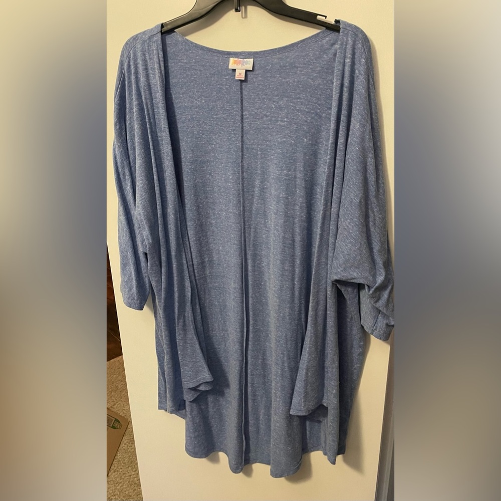 Lularoe Blue Aurora Kimono
